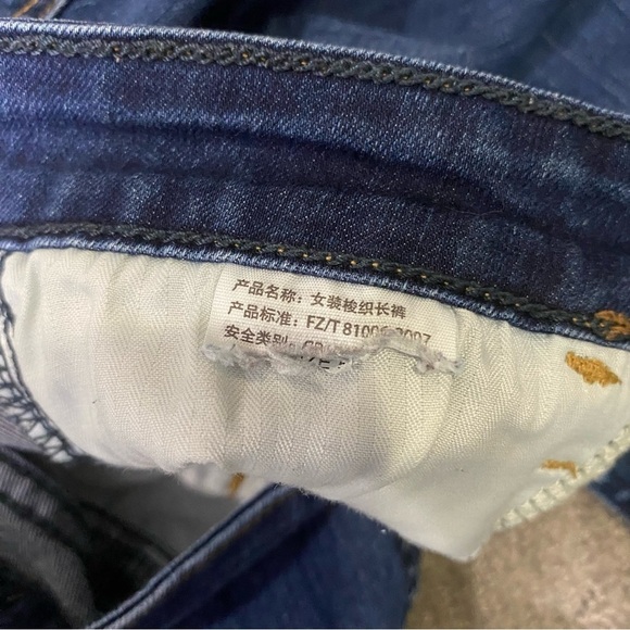 Hollister Jeans Women's 5R W28xL30 Blue Mid Rise Super Skinny Cotton Blend Denim - Picture 6 of 13